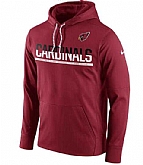 Men's Arizona Cardinals Nike Sideline Circuit Pullover Performance Hoodie Cardinal FengYun,baseball caps,new era cap wholesale,wholesale hats